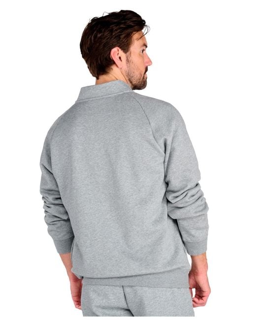 PUMA Gray Zip Front Track Jacket for men