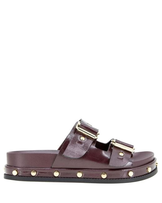 BCBGeneration Brown Bamba Footbed Sandal