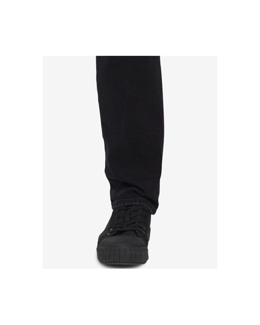 Calvin Klein Burlington Slim fit Stretch Black Jeans for Men Lyst