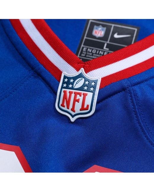 Nike Blue Cam Skattebo New York Giants Alternate 2 Legacy Game Jersey for men