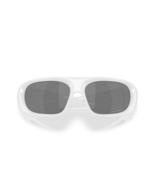 Oakley White Rectangle Sunglasses
