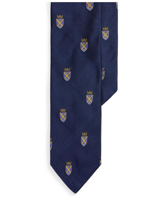 Polo Ralph Lauren Blue Silk Repp Club Tie for men