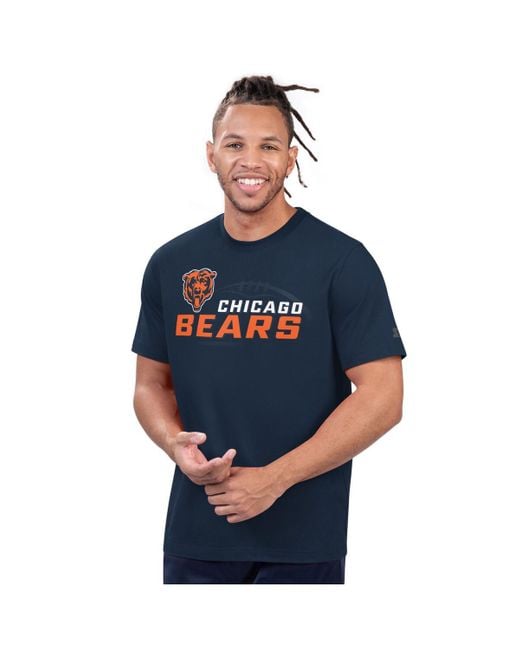 Starter Blue Chicago Bears Prime Time T-shirt for men