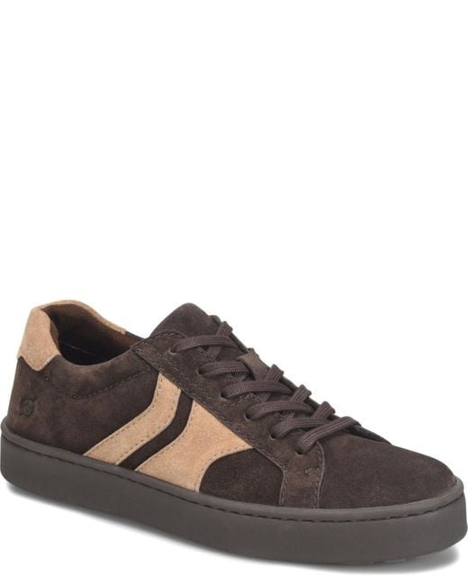 Born Brown Beck Tie Sneakers for men