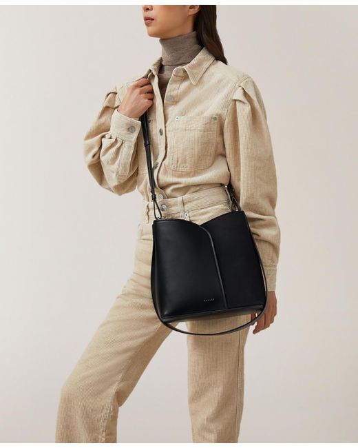 Radley Black Cordelia Open Top Shoulder Bag