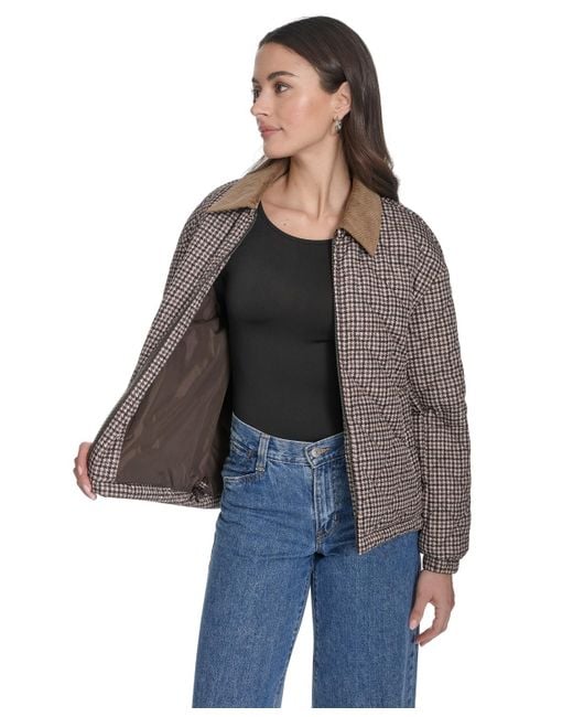 Levi's Brown Regular Diamond Quilted Jacket