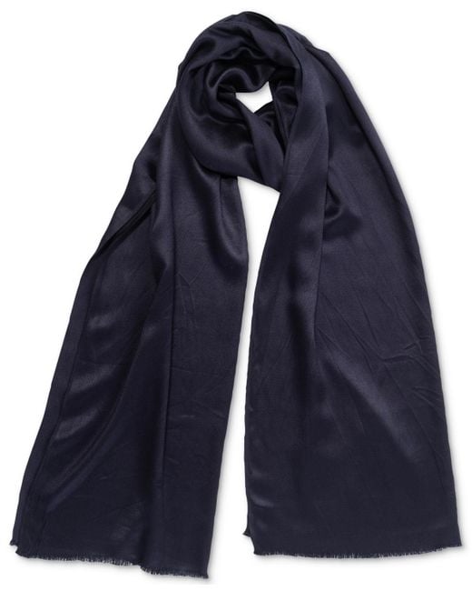 INC International Concepts Black Wrap & Scarf
