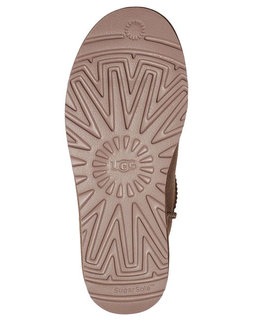 Ugg Brown Classic Ultra Mini Booties