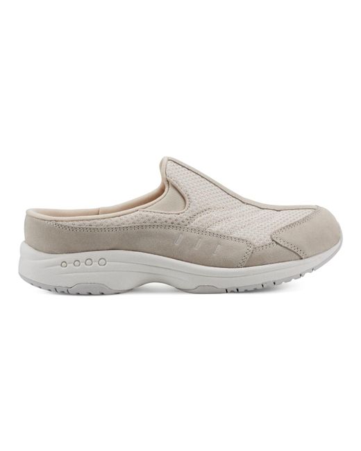 Easy Spirit Gray Travel Time Casual Slip-on Mules