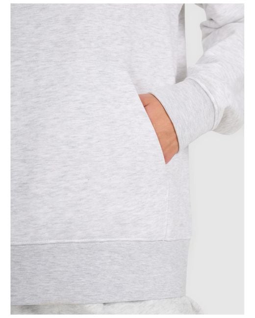 4F White Pullover Hoodie