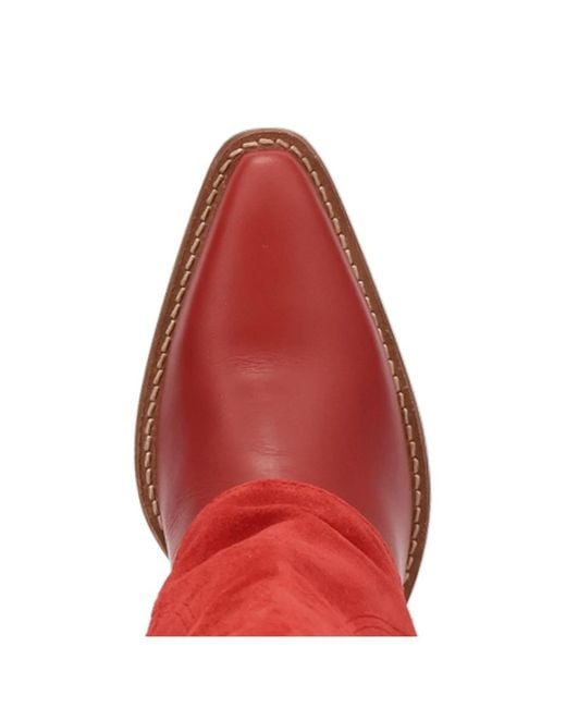 Dingo Red Wild Fire Leather Boot