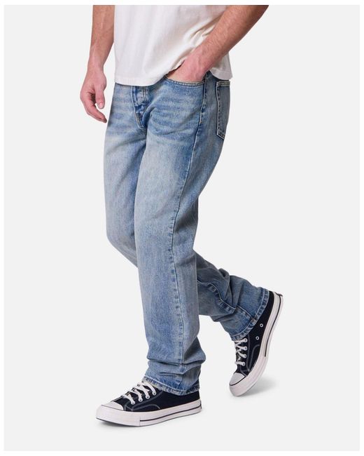 MNML Blue Straight Jeans for men
