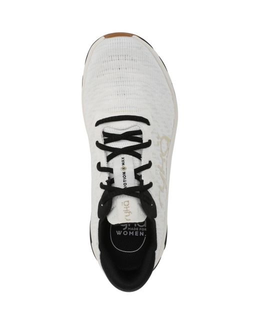 Ryka White Devotion X Max Rs Walking Sneakers