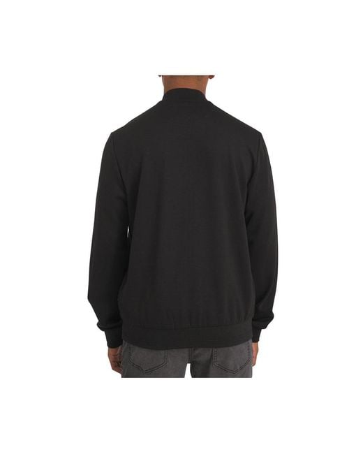 DKNY Black King Full Zip Scuba Jacket for men