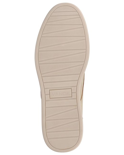 Vance Co. White Brodrick Casual Flexible Sneakers for men