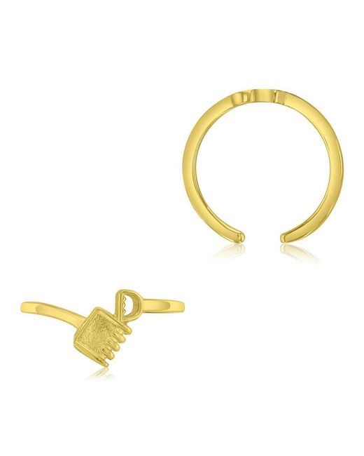 Roxy Waterproof Yellow Key Lock Toe Ring