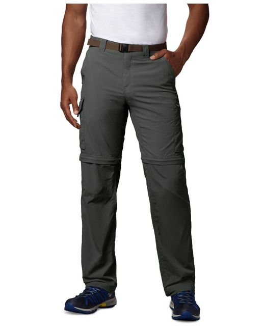 Columbia Black Silver Ridge Convertible Pants for men