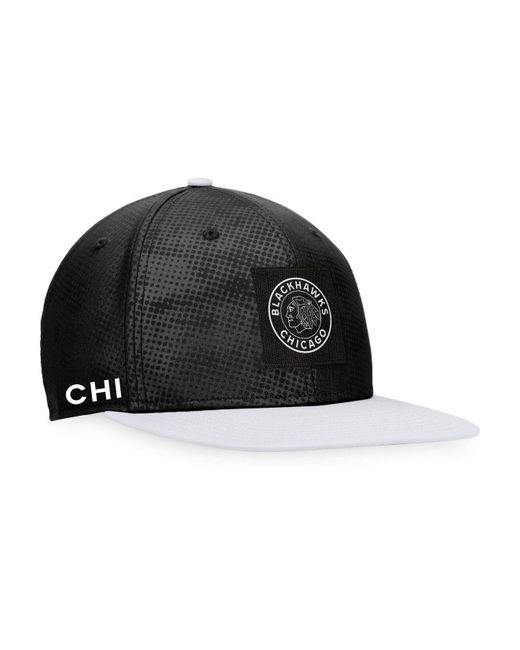 Men's Fanatics Branded Black Chicago Blackhawks Authentic Pro