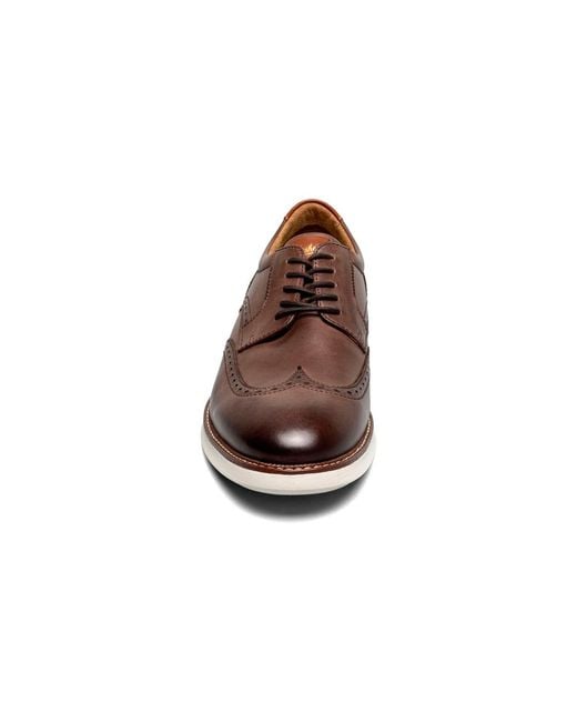 Florsheim Brown Launch Wingtip Oxford for men