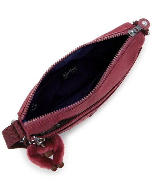Kipling Red Sebastian Medium Crossbody Bag