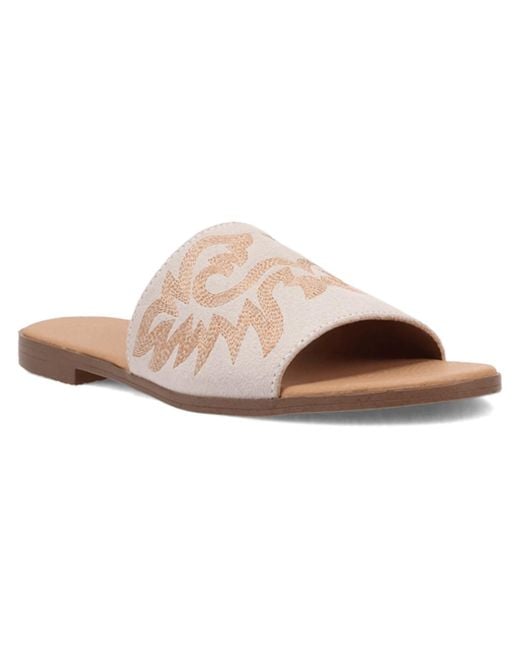 Dingo White Lasso Sandal