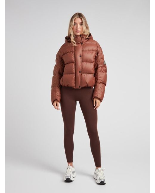 Jacket Red Cloud Boss Hooded Puffer Jacket