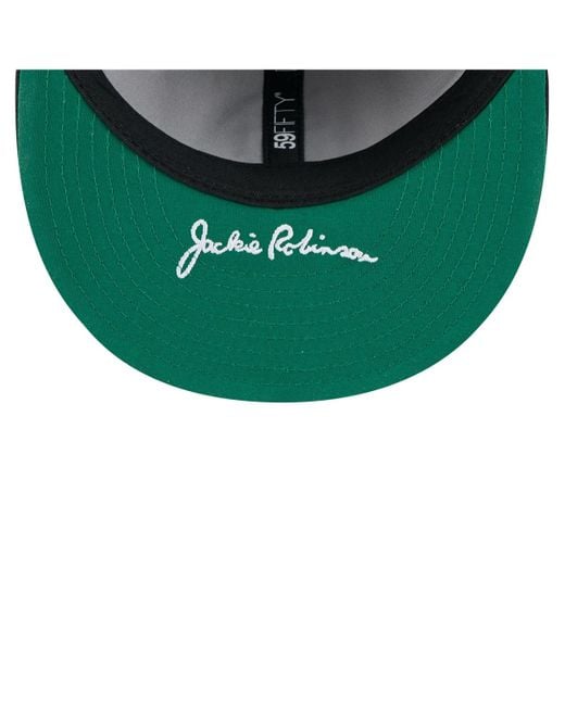 KTZ Black San Francisco Giants 2025 Jackie Robinson Day Retro Crown 59fifty Unstructured Hat for men
