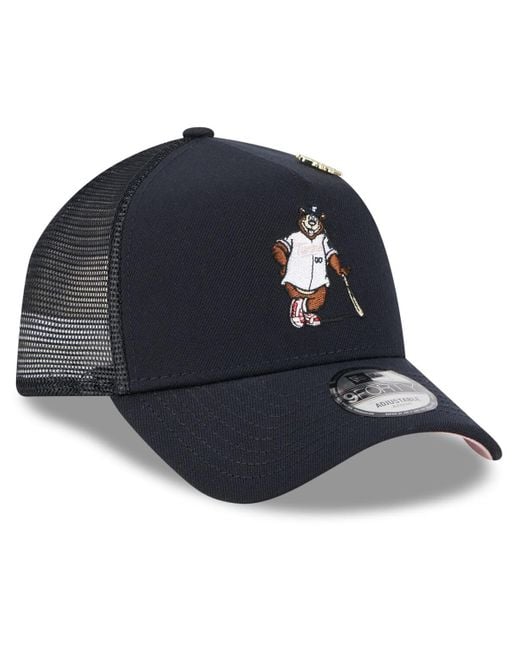 KTZ Blue Minnesota Twins 2025 Big League Chew A-frame 9forty Adjustable Trucker Hat for men