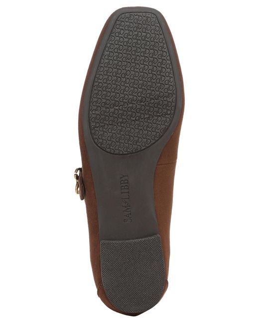 Sam & Libby Brown Fredi Mary Jane Flats