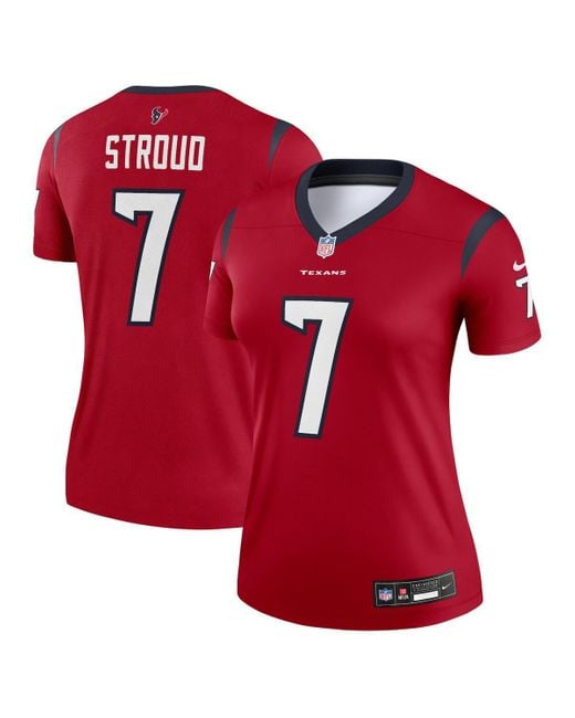 Nike Red C.j. Stroud Houston Texans Legend Jersey