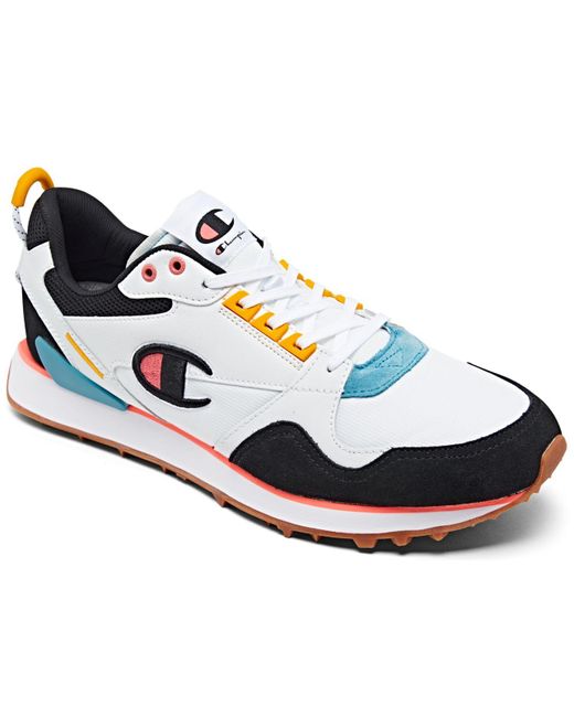 Champion White Relay 21 Casual Sneakers From Finish Line for men