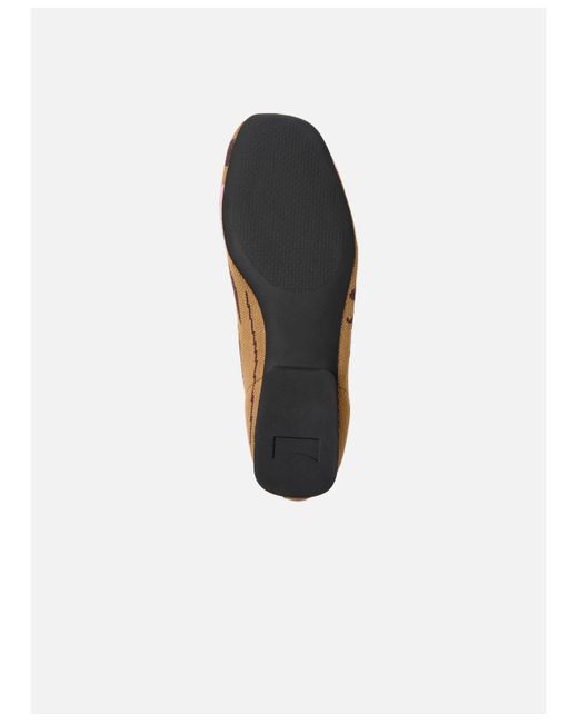 Camper White Tws Casi Myra Technical Textile Ballerina