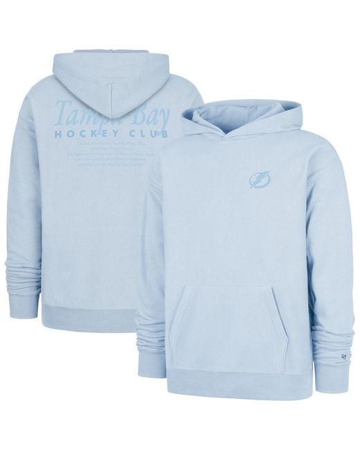 '47 Blue Tampa Bay Lightning Foundation Pullover Hoodie for men