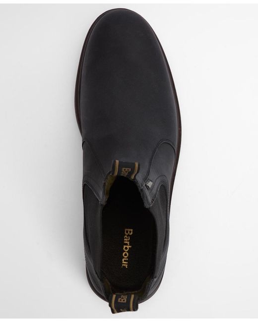 Barbour Black Hale Boots for men