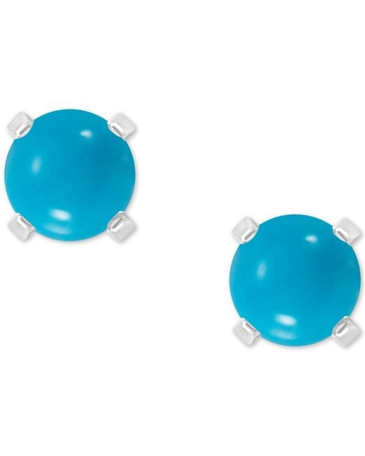 Macy's Blue Labradorite Stud Earrings