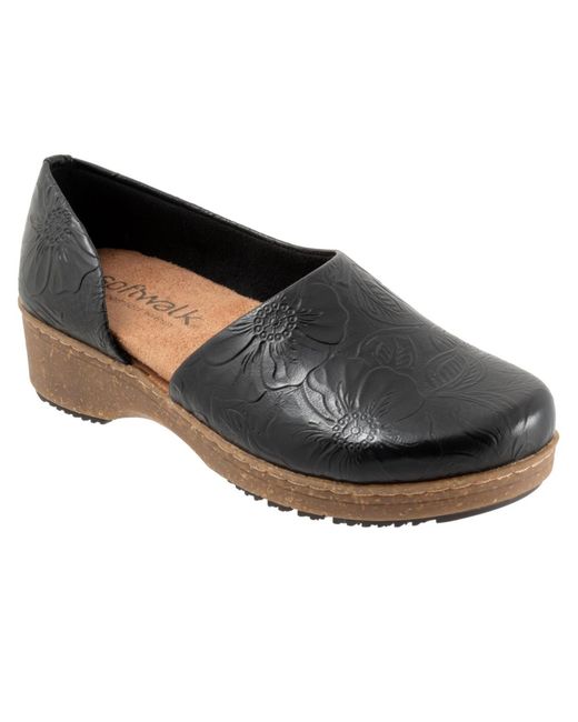 Softwalk® Black Addie Clog