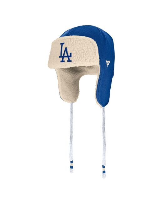Fanatics Branded Los Angeles Dodgers Trapper Hat in Blue for Men Lyst