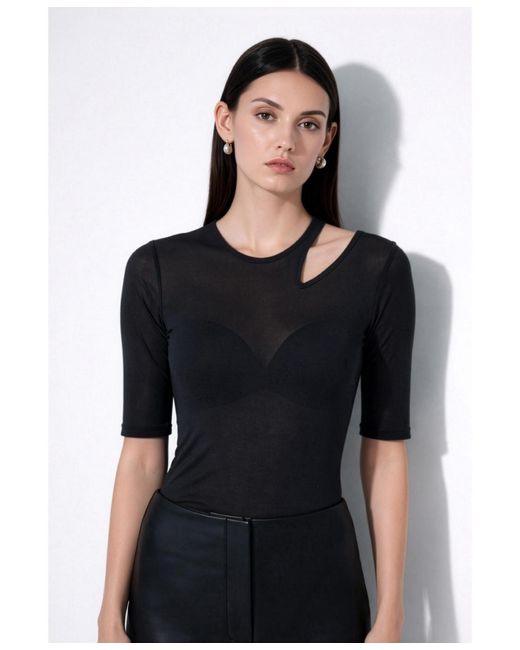 MARCELLA Black Taia Top