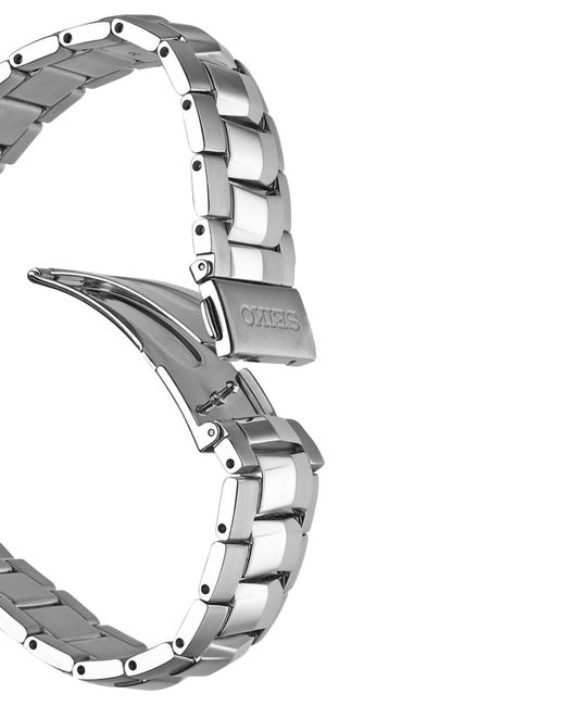 seiko coutura men's steel bracelet chronograph watch