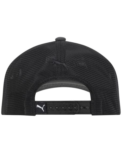 PUMA Gray 3d Embroidered Logo Cap for men
