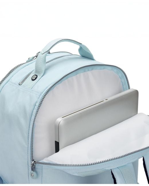 Kipling Blue Seoul Xl Backpack
