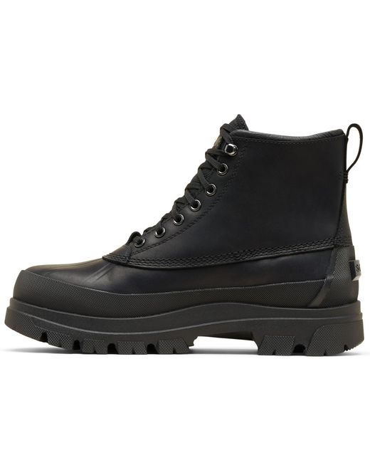 Sorel Black Daystorm Horizon Gtx Round Toe Boots for men