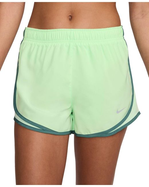 Nike Green Tempo Brief-lined Running Shorts