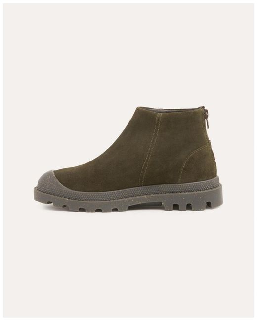 Celtic & Co. Green Toe Cap Ankle Boot