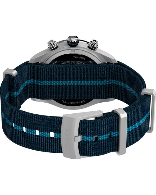Timex Gray Chronograph Fabric Watch for men
