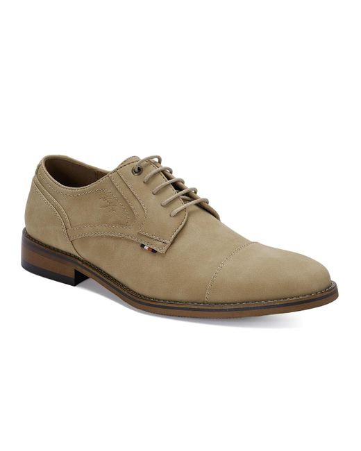 Tommy Hilfiger Brown Banly Lace Up Casual Oxfords for men