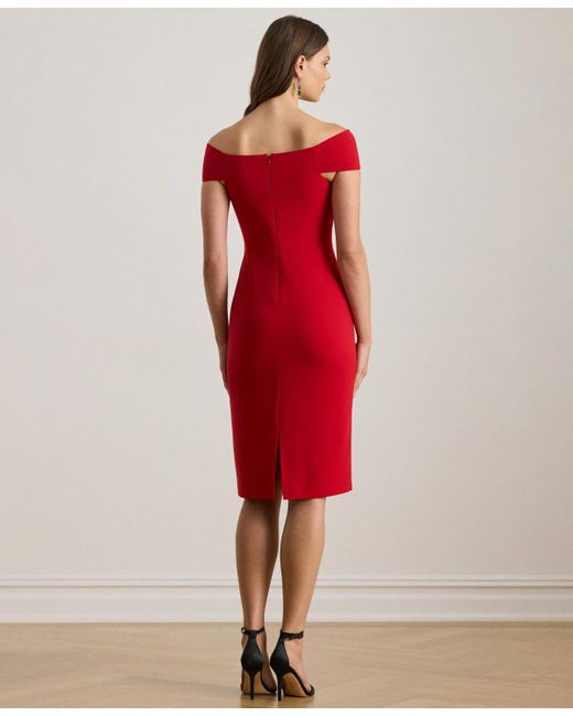Ralph Lauren Red Cocktail Dress