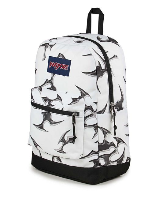 Jansport White Cross Town Plus Backpack