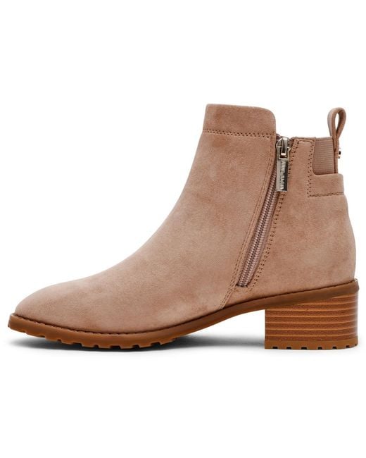 Anne Klein Brown Shellby Ankle Booties
