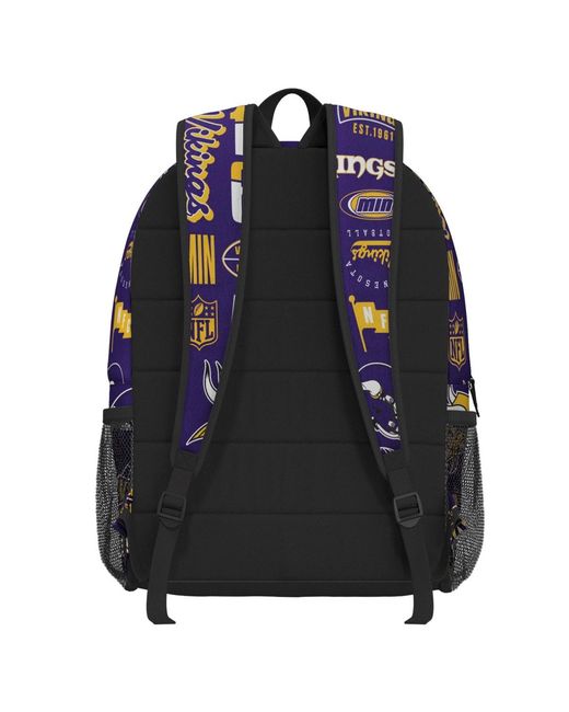 Outerstuff Blue Minnesota Vikings Backpack And Lunchbox Set
